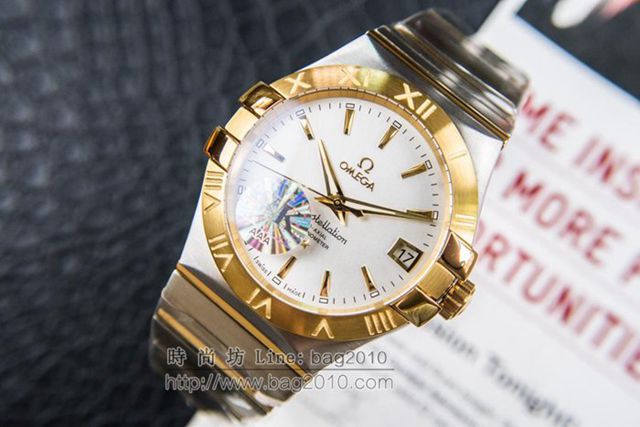 OMEGA手錶 最新升級版星座系列 歐米茄機械男士腕表 歐米茄高端男士腕表  hds1814